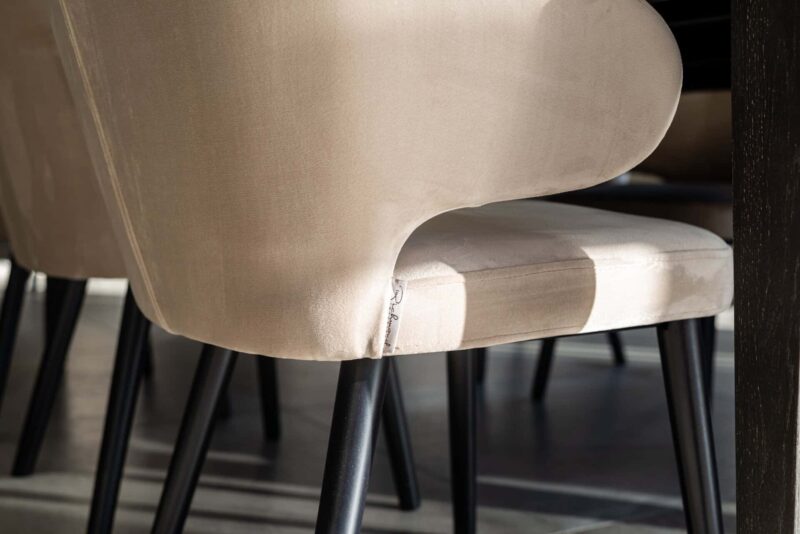 Barstoel Indigo khaki velvet