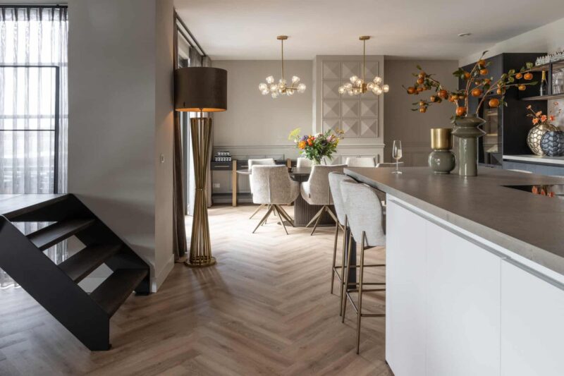 Counterstoel Darby cream fusion