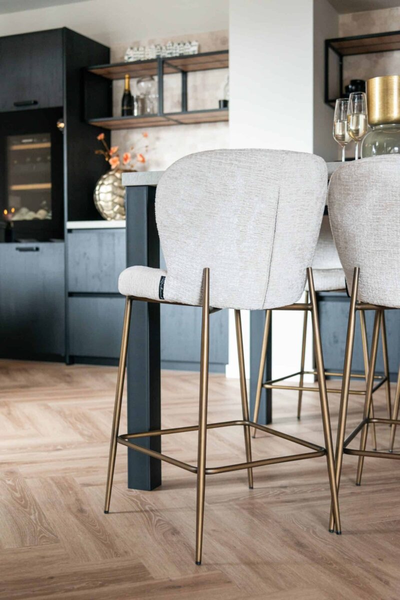 Counterstoel Darby cream fusion