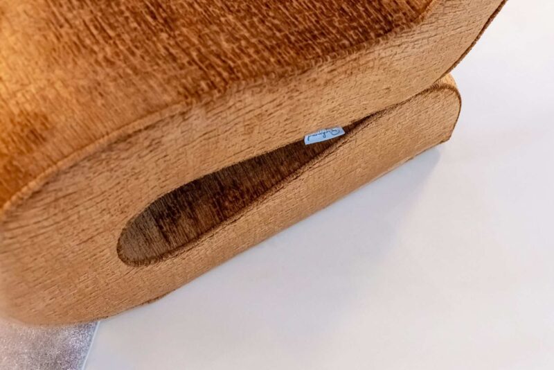 Lounge stoel Frankie cognac fusion