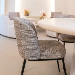 Eetkamerstoel Elvi trendy nature fire retardant (Set of 2)