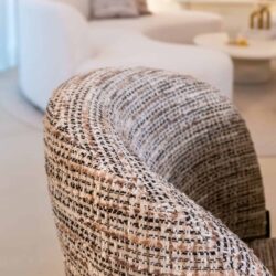 Eetkamerstoel Elvi trendy nature fire retardant (Set of 2)