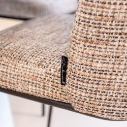 Eetkamerstoel Elvi trendy nature fire retardant (Set of 2)