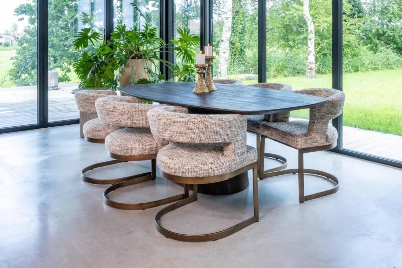 Eetkamerstoel Ellis trendy nature