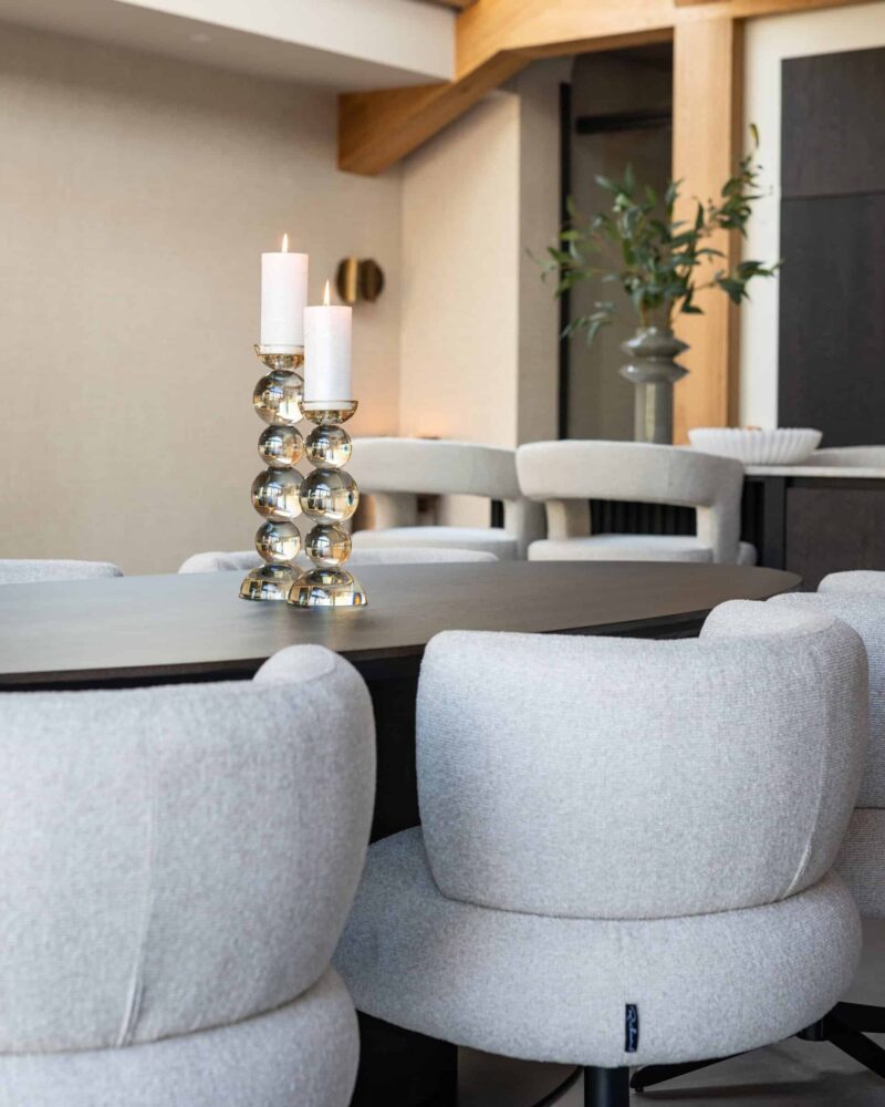 Eetkamerstoel Alexis biscotti swivel