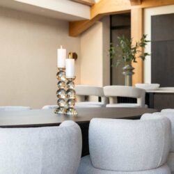 Eetkamerstoel Alexis biscotti swivel