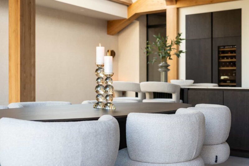 Eetkamerstoel Alexis biscotti swivel