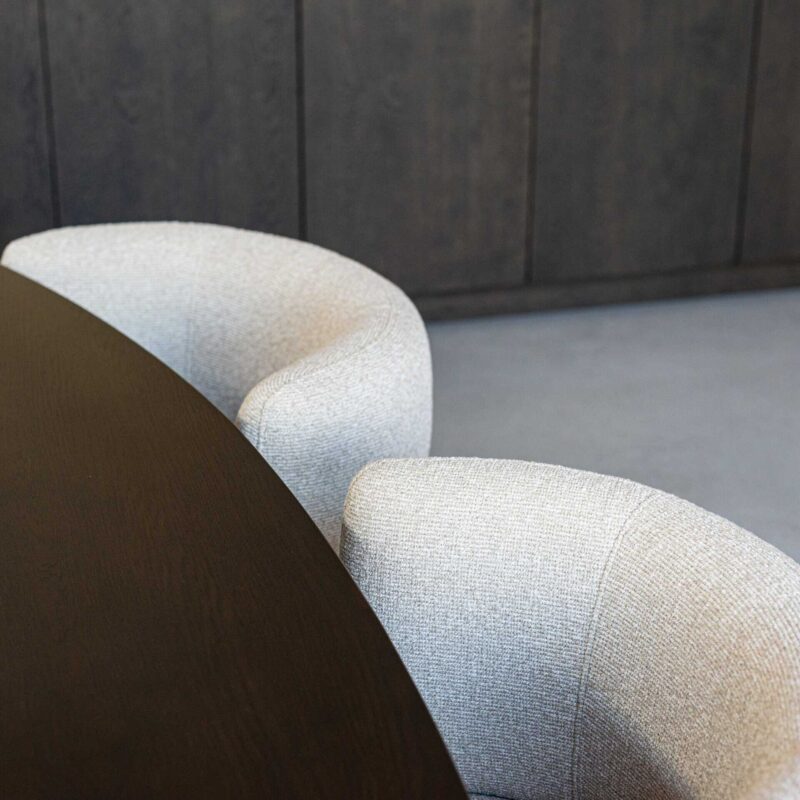 Eetkamerstoel Alexis biscotti swivel