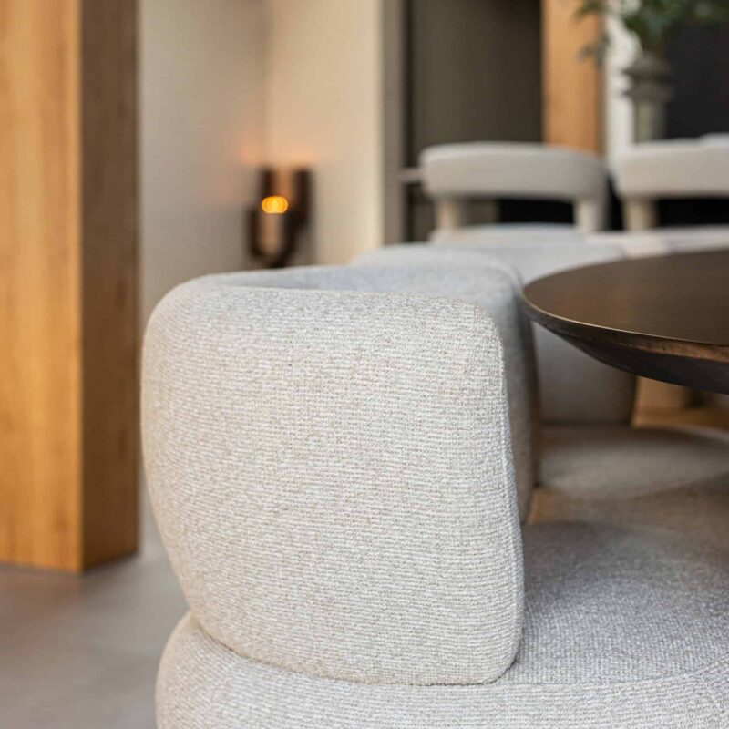 Eetkamerstoel Alexis biscotti swivel