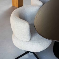 Eetkamerstoel Alexis biscotti swivel