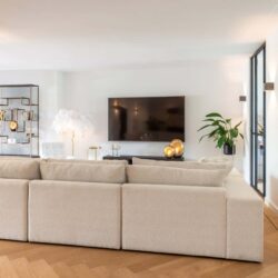 Wandkast Hunter black rustic