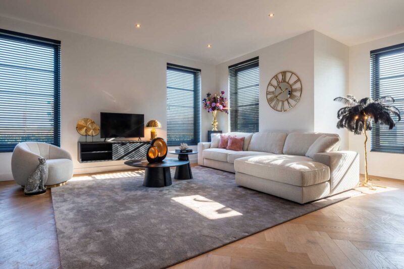 Salontafel Blax black 110Ø