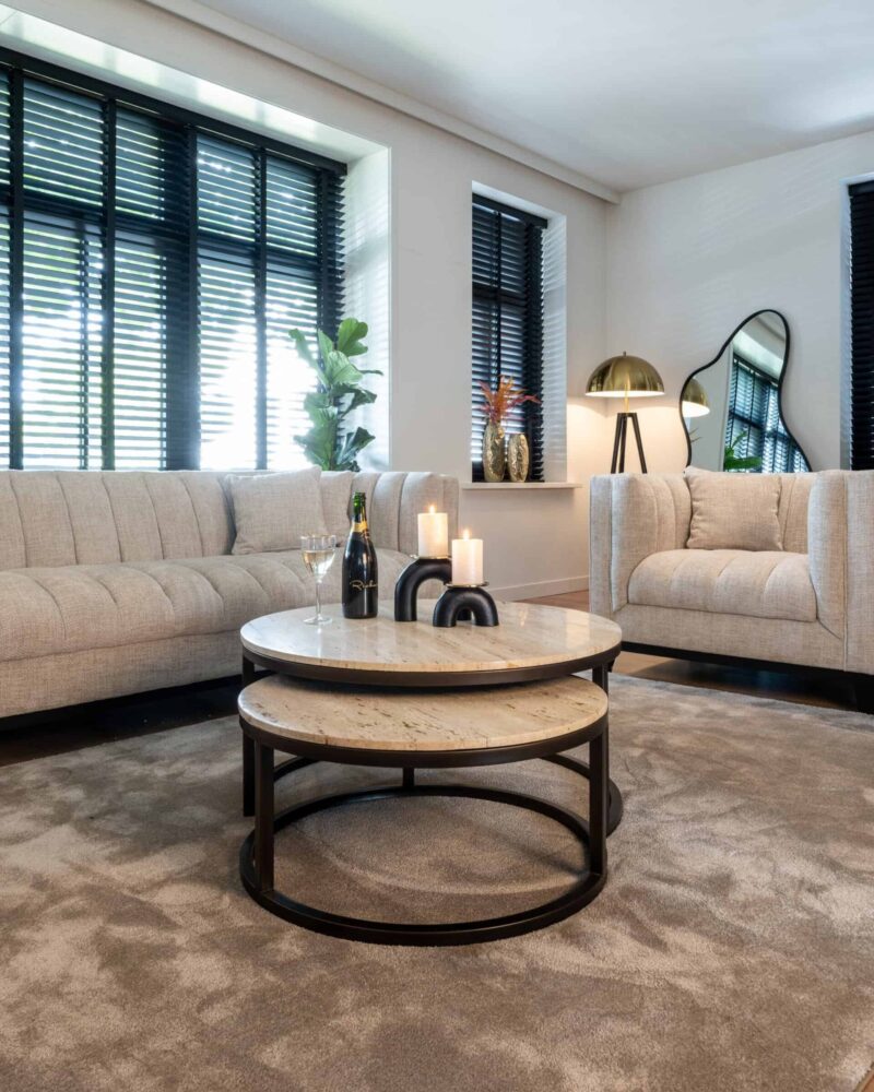 Salontafel Avalon bronze (Set of 2)