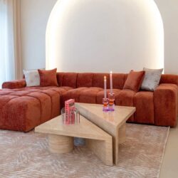 Salontafel Fictus beige (Set of 2)