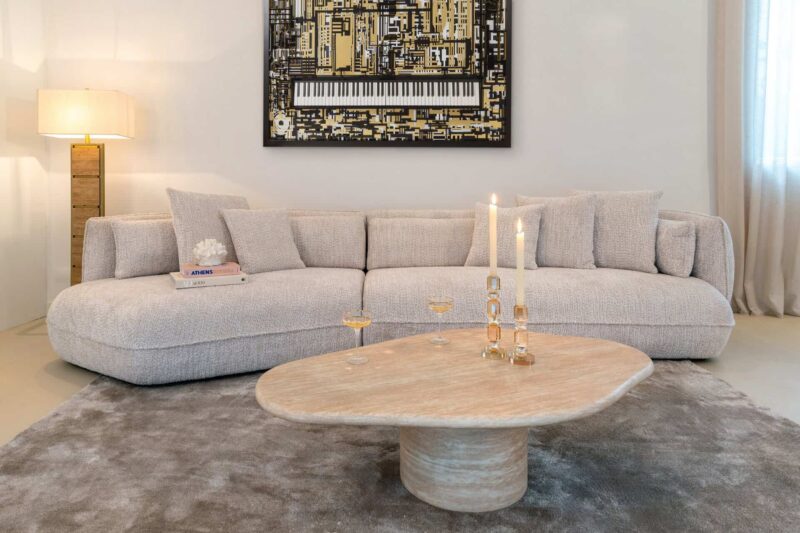 Salontafel Fictus beige 130