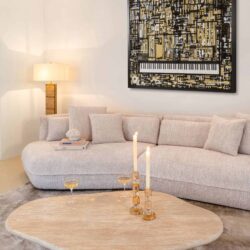 Salontafel Fictus beige 130