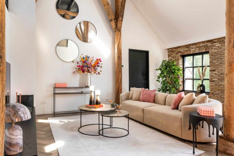 Salontafel Asher champagne gold (Set of 2)