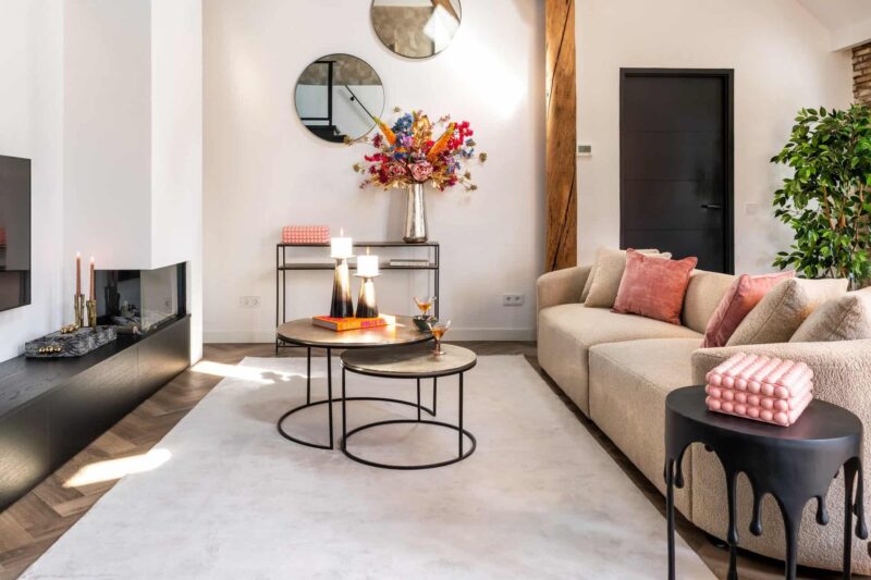 Salontafel Asher champagne gold (Set of 2)