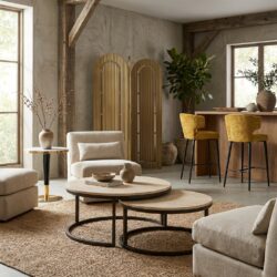 Salontafel Avalon bronze (Set of 2)