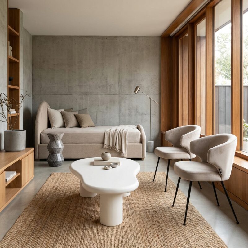 Salontafel Bloomstone white 160×80