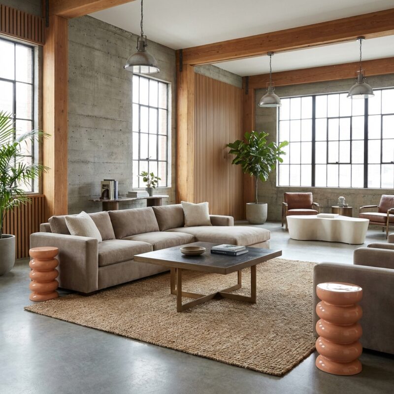 Salontafel Cambon dark coffee goud zwart eiken fineer