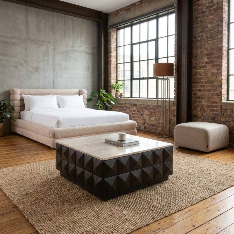 Salontafel Claremont brown