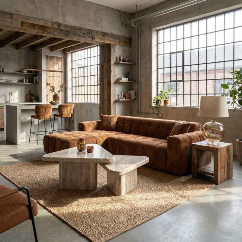 Salontafel Dwayne sand (Set of 2)