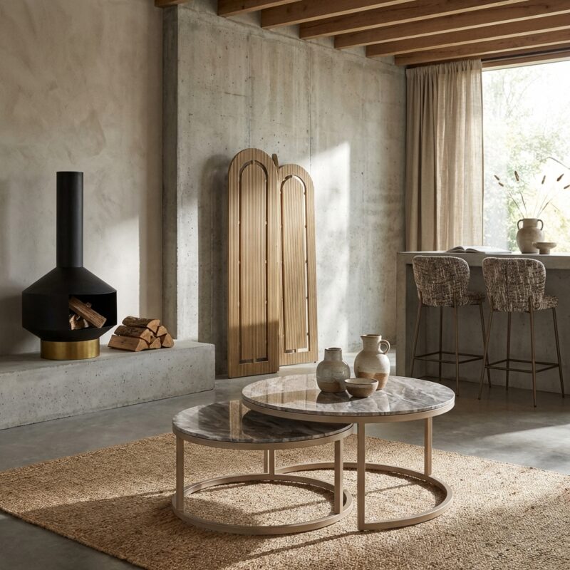 Salontafel Fairfax clay (Set of 2)