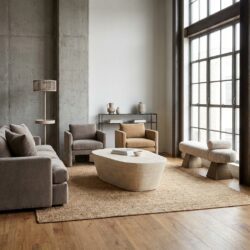 Salontafel Fictus beige 125