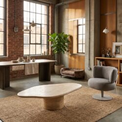 Salontafel Fictus beige 130