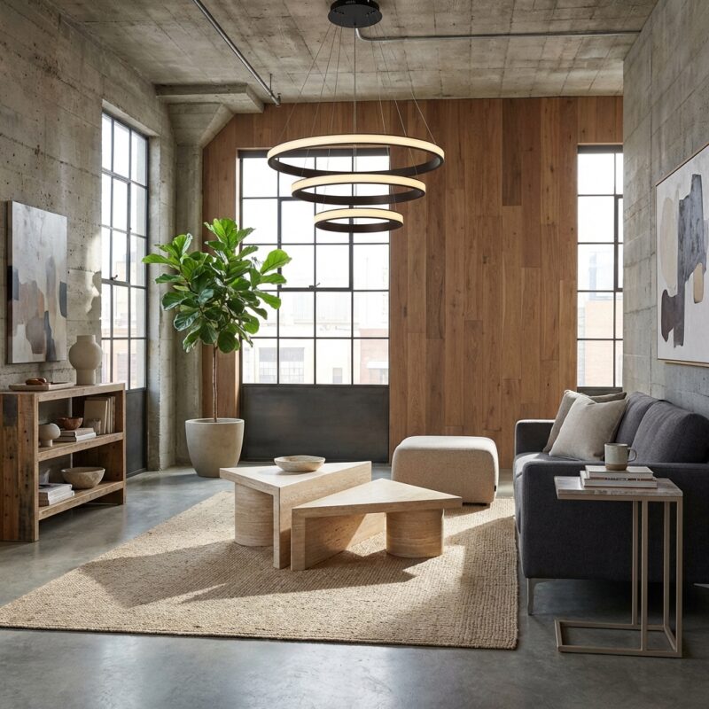 Salontafel Fictus beige (Set of 2)