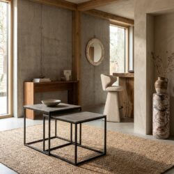 Salontafel Finn champagne gold (Set of 2)