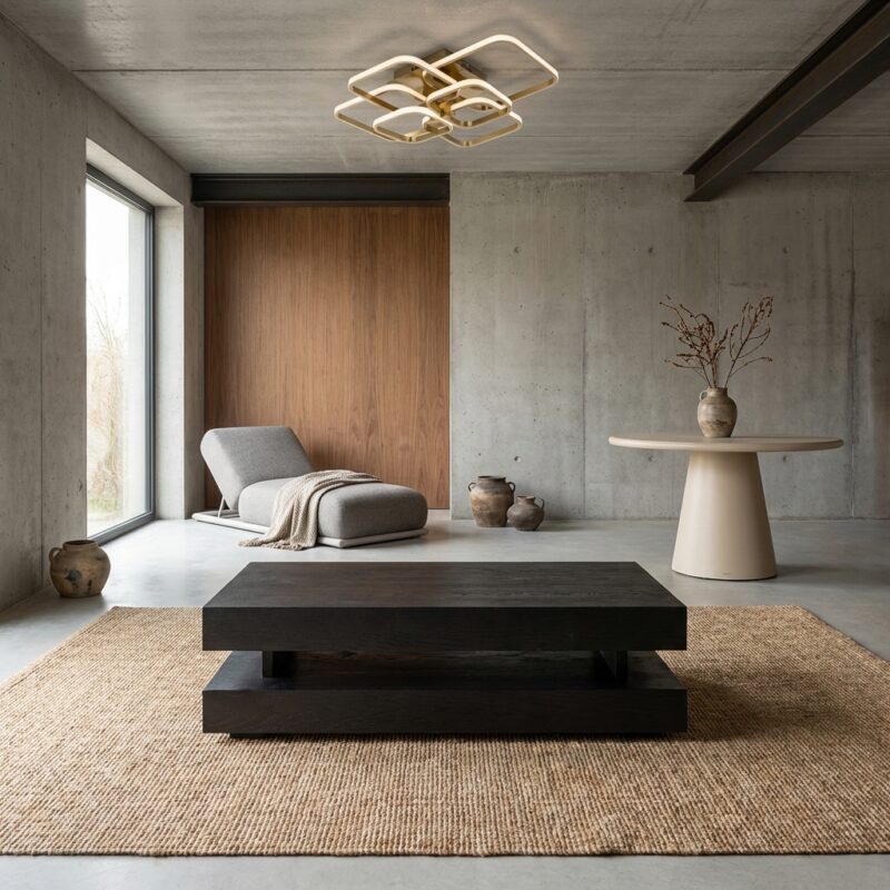 Salontafel Oakura black