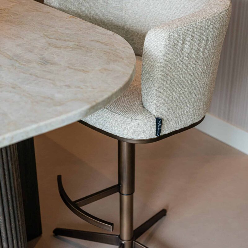 Barstoel Cheyenne biscotti swivel