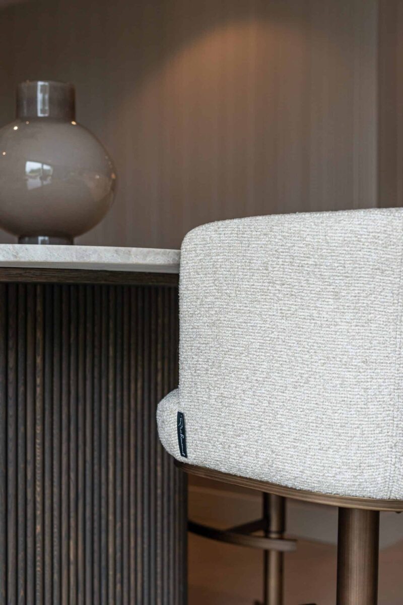 Barstoel Cheyenne biscotti swivel