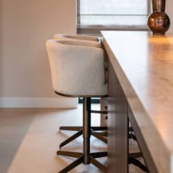 Barstoel Cheyenne biscotti swivel