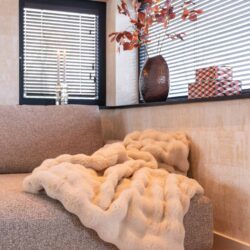 Bank Trentino cayenne brown 3,5-seater + lounge left or right