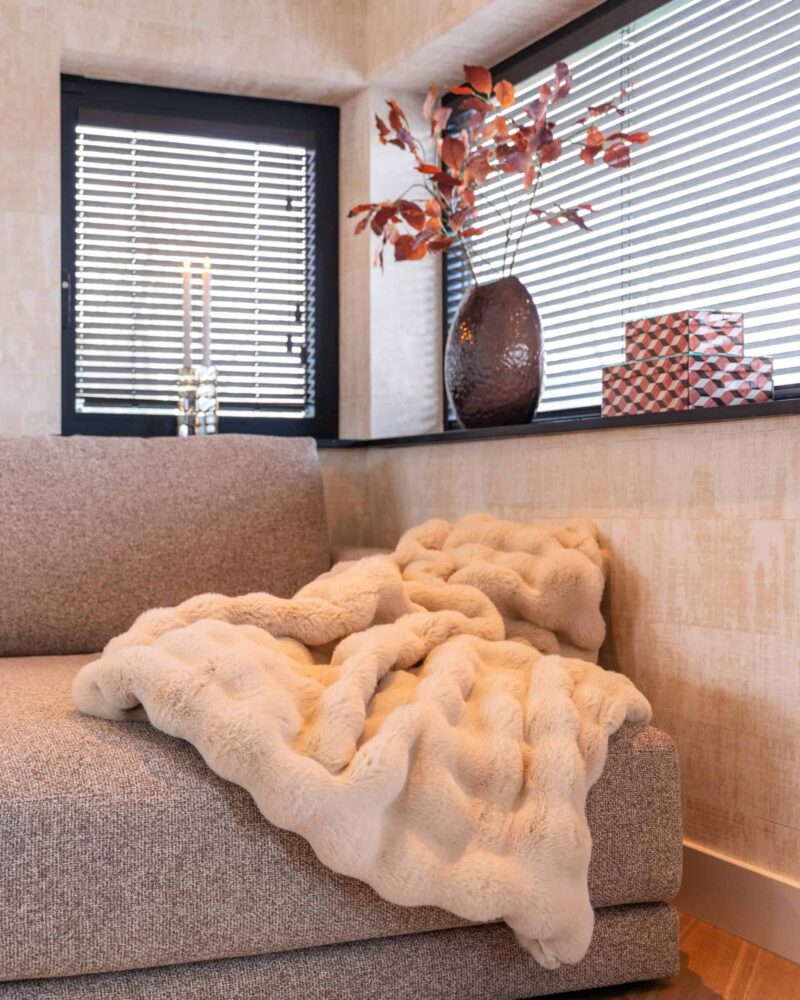 Bank Trentino cayenne brown 3,5-seater + lounge left or right