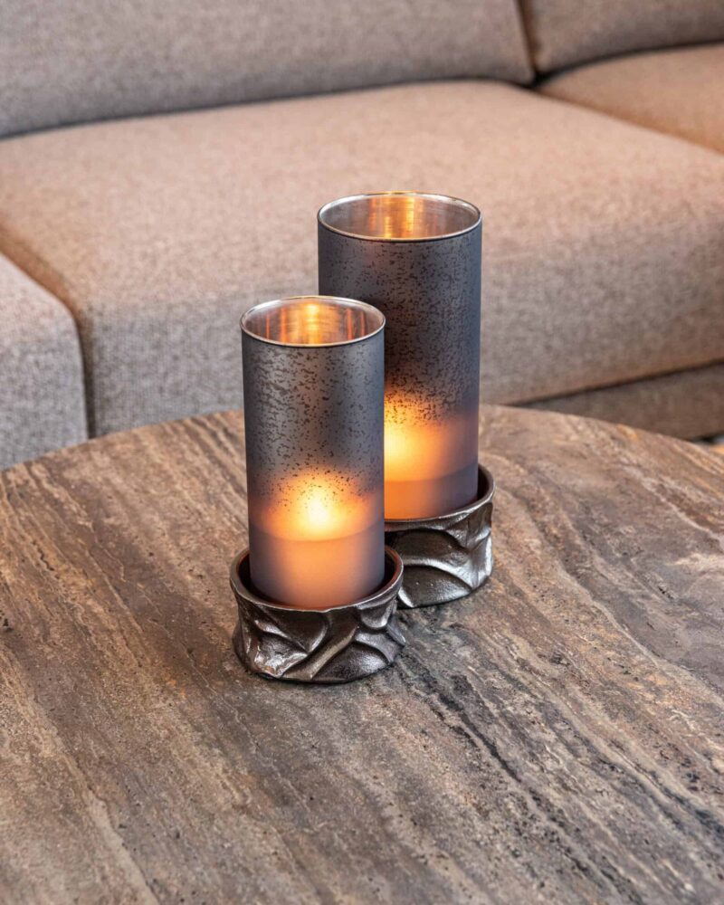 Bank Trentino cayenne brown 3,5-seater + lounge left or right