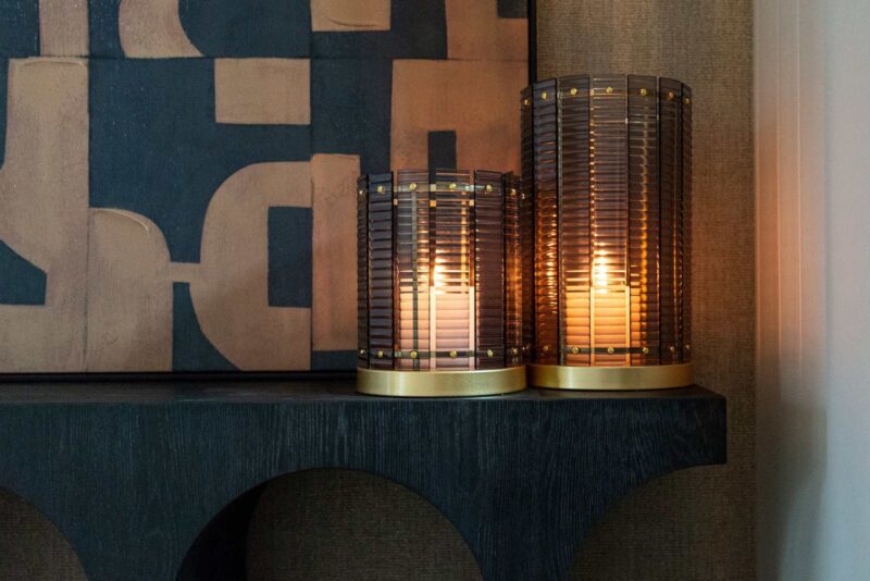 Wall art Cascade brown