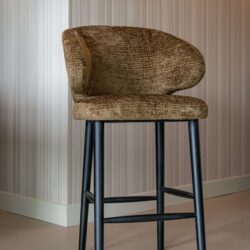 Barstoel Indigo old gold triangle