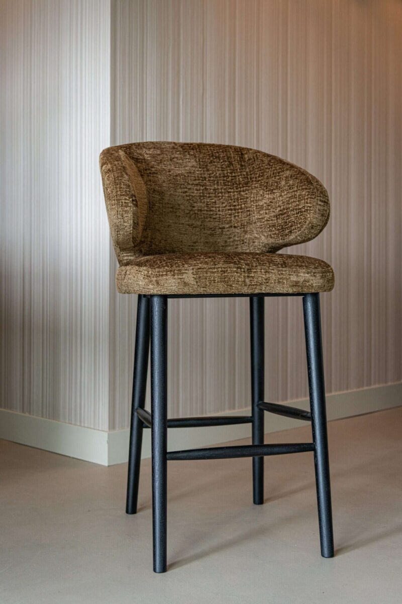 Barstoel Indigo old gold triangle