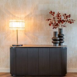 Dressoir Russo bruin, detail handgemaakt