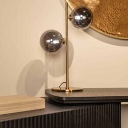 Tafellamp Lise brushed gold