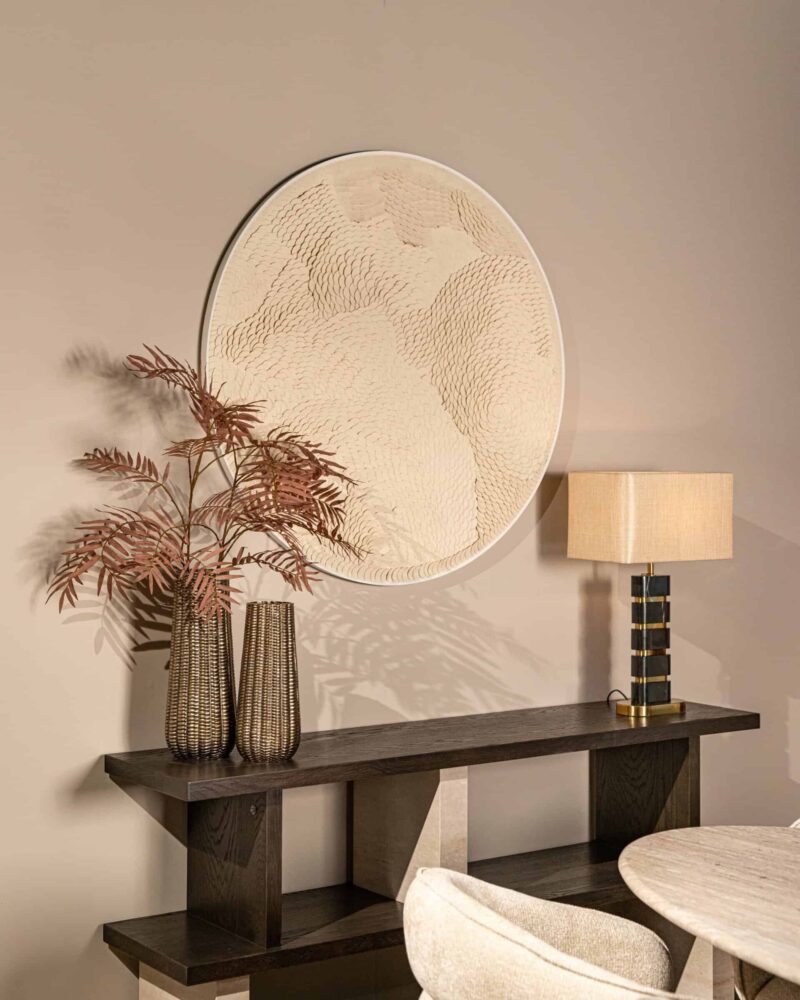 Tafellamp Levina black/gold