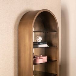 Wandkast Bowic detail ijzeren frame