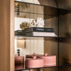 Wandkast Bowic in profiel