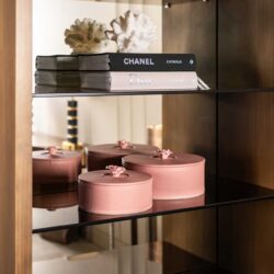 Wandkast Bowic brushed gold