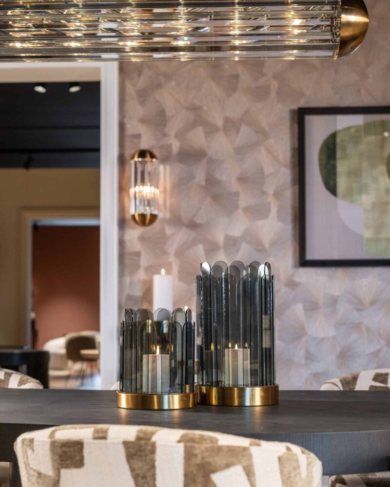 Wandlamp Anya vanuit een ander perspectief, elegant ontwerp