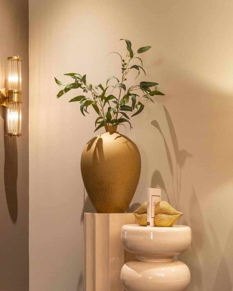 Wandlamp Lyan brushed gold